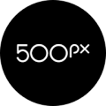 500px摄影分享app icon图
