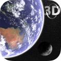 地球和月球3D app icon图
