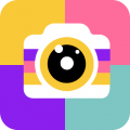 自拍美颜拼图相机app icon图