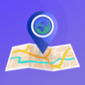 高清卫星街景地图app icon图