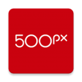 500px摄影社区app app icon图