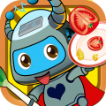 宝宝机器人餐厅app icon图