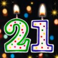 生日快乐虚拟蜡烛和照片app icon图