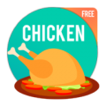 免费的鸡食谱app icon图