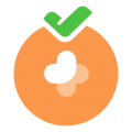 恬橙健康app icon图
