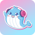 蓝鱼语音app icon图