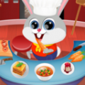 小奶兔咖啡屋烹饪游戏app icon图
