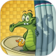 小鳄鱼爱洗澡游戏